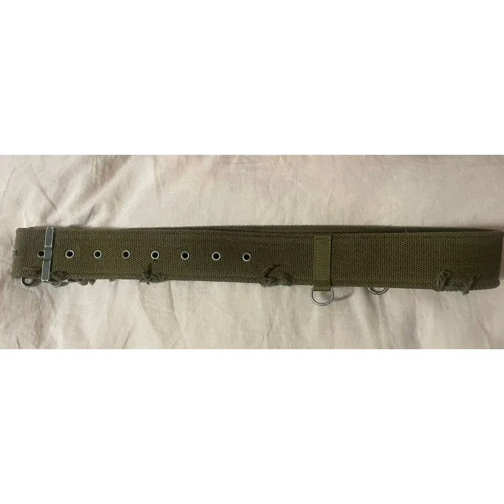 Hugo Boss Belt Sz 32 / 85 Military Green Pistol 20000‎ 91541